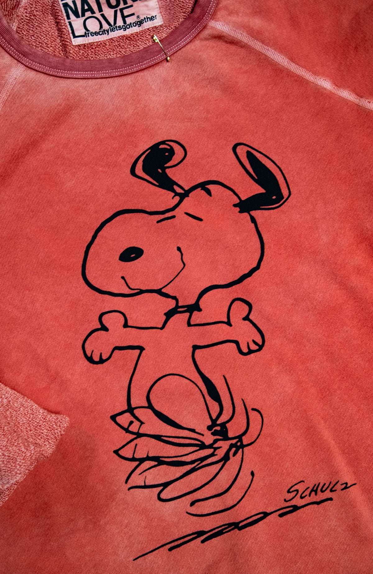 BASICGOODNESS SCHULZ SUPERVINTAGE YUMM raglan - SNOOPY burnpowder - Image 3