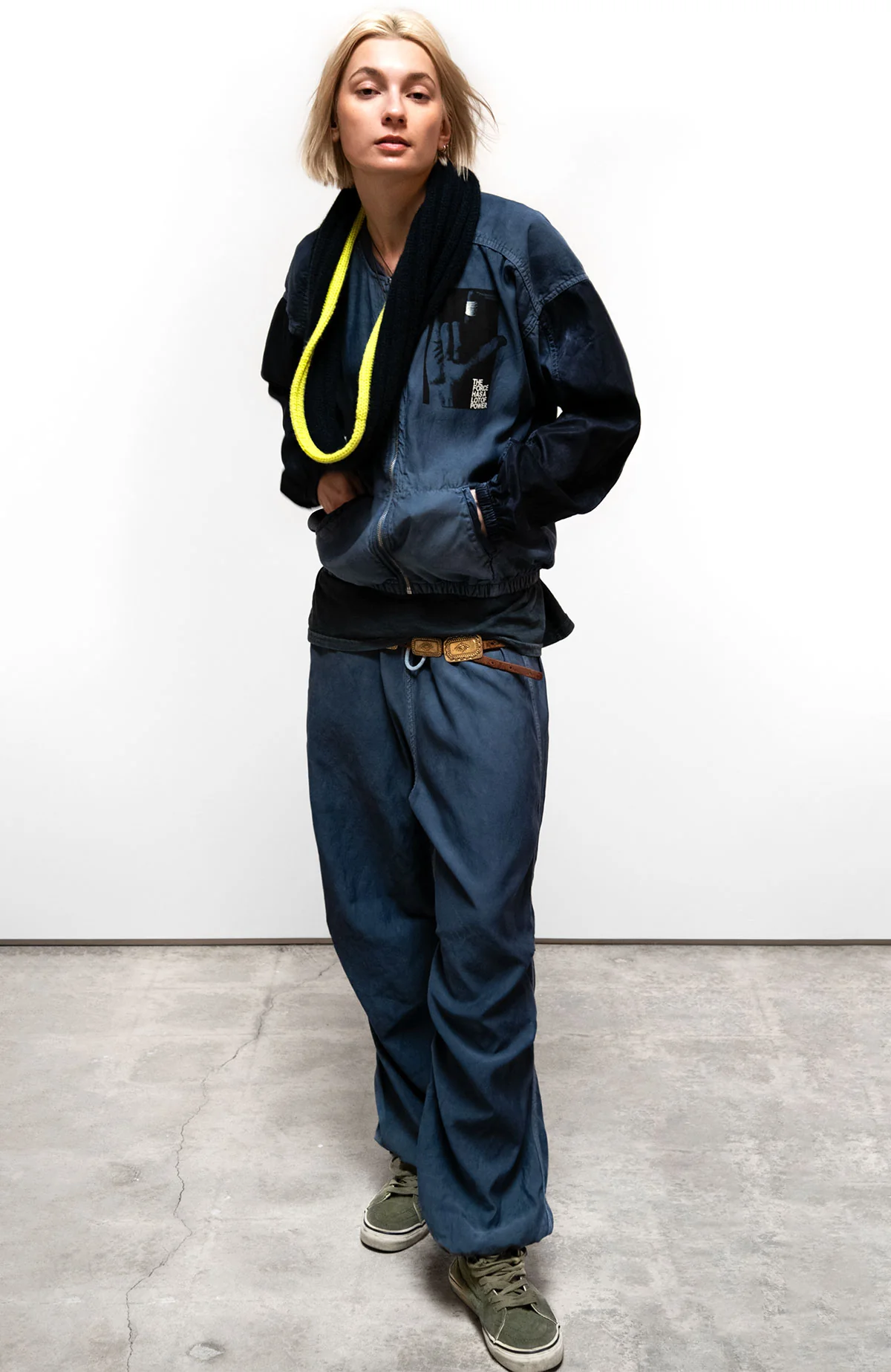 CASHMERE LUX SUPER GAITER -  squids/mixup - Image 6