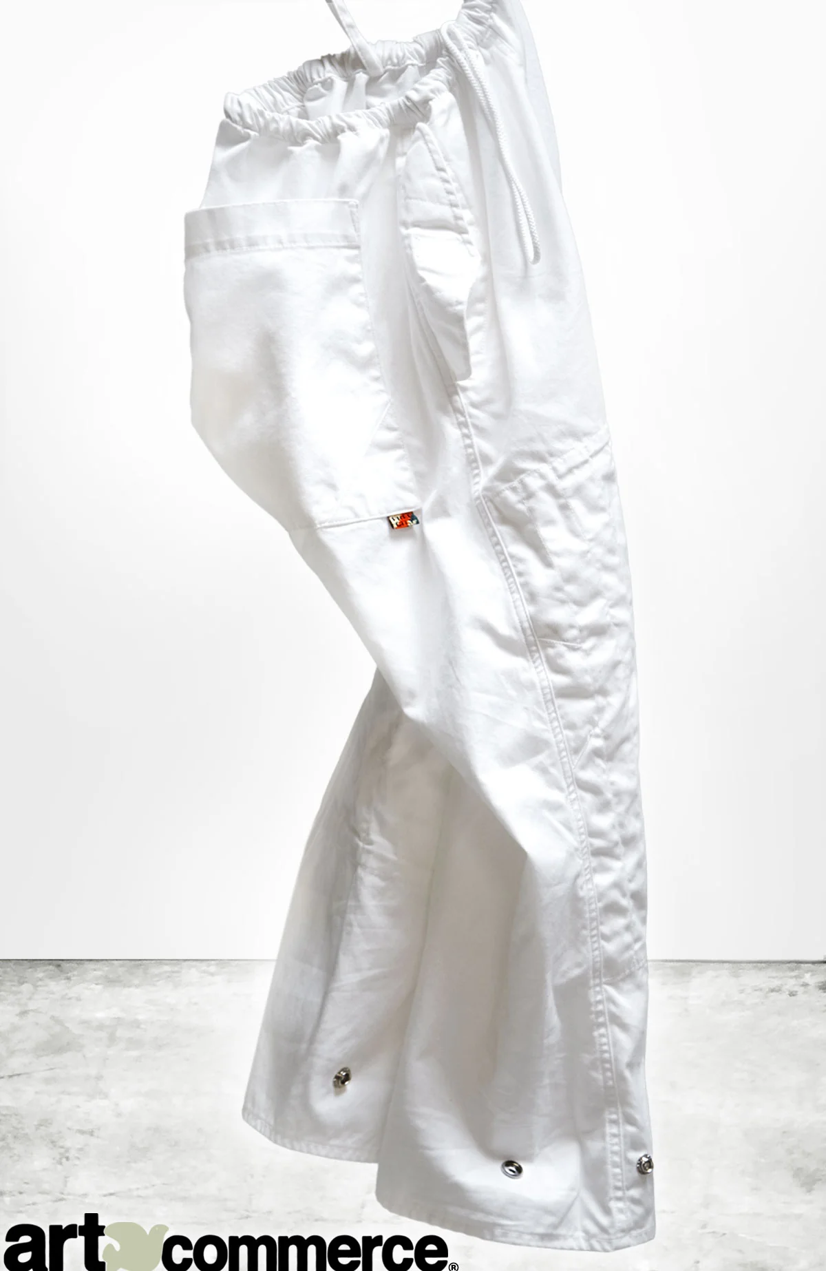 FLAP/SNAP JAPANESE/TWILL KARATE pant - superwhite - Image 2